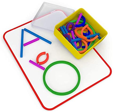 Toys and Games for Pre-Schoolers: Osmo – Little Genius Sticks & Rings – 2 Games – ABCs & Squiggle Magic – Ages 3-5 – Imagination, Letter Formation, Fine Motor Skills & Creativity – For iPad or Fire Tablet (Osmo Base Required)