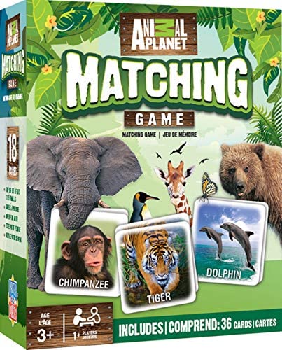 Toys and Games for Pre-Schoolers: MasterPieces Animal Planet Matching Game