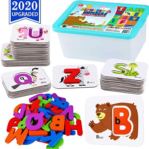 Toys and Games for Autistic Children CozyBomB Toddler Alphabet Flash Cards Preschool