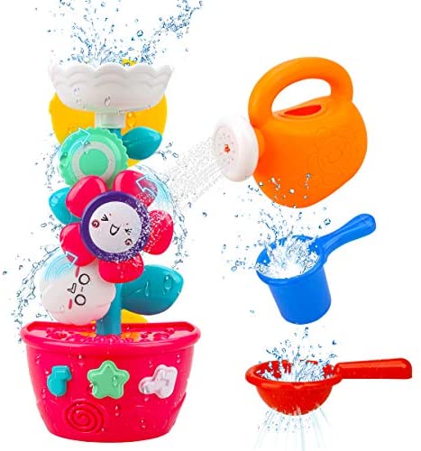 Toys for Babies Under One: GOODLOGO Flower Bath Toys Bathtub Toys for Toddlers Babies Kids 2 3 4 Year Old Girls Boys Gifts with 1 Mini Sprinkler 2 Toys Cups Strong Suction Cups Gifts Ideal with Color Box Toys for Babies Under One: GOODLOGO Flower Bath Toys Bathtub Toys for Toddlers Babies Kids 2 3 4 Year Old Girls Boys Gifts with 1 Mini Sprinkler 2 Toys Cups Strong Suction Cups Gifts Ideal with Color Box