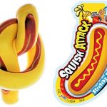 Toys and Games for Autistic Children: JA-RU Stretchy Hot Dog Squishy Toys (1 Unit) Anxiety Stress Relief Toys | Sensory Toys for Autistic Children Kids and Fidget Stress Toys for Adults. Great Party Favor Supply. 5564-1A