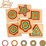 Toys for Toddlers: Toddler Puzzles Games Wooden Toys Montessori Shape Sorting Puzzle Toddlers Activities Preschool Learning Early Educational Gift for Kids Age 1 2 3 4 5 6 Year Old