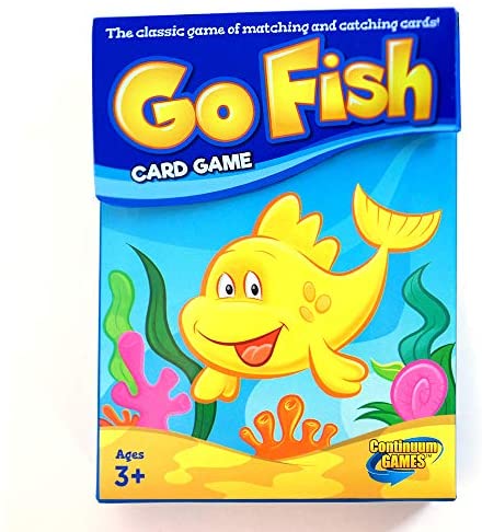 Toys and Games for Pre-Schoolers: Continuum Games – Go Fish Classic Card Game, Fun for Children Age 3 and Up