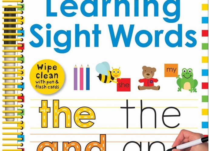 Toys and Games for Pre-Schoolers: Wipe Clean: Learning Sight Words: Includes a Wipe-Clean Pen and Flash Cards! (Wipe Clean Learning Books)